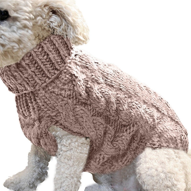Dog Warm Winter Knit Coat | 7 Colours & 4 Sizes