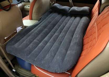 Inflatable Car Bed – Flocked, Universal 5-Seater Fit, 8 Colours
