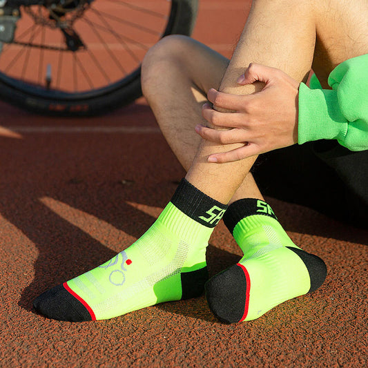 Professional Nylon Cycling & Running Socks EU 35-46 – 5 Colours