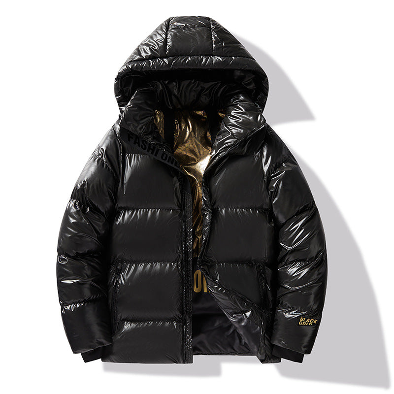 Men's Chenille Hooded Jacket | Loose Fit