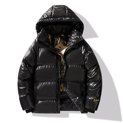 Men's Chenille Hooded Jacket | Loose Fit