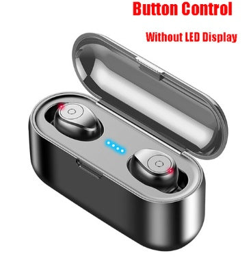 Bluetooth 5.0 Earbuds | Wireless Hands-Free Earphones with LED Display