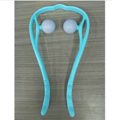 6-Roller Swan Neck Massager | Cervical Relief | Crystal Scraping Board