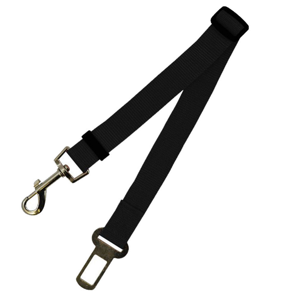 Pet Car Seat Belt Safety Lead | Adjustable Nylon Dog Travel Tether