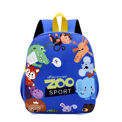 Kids' Cartoon Backpack – Lightweight Waterproof School Bag, 6 Designs