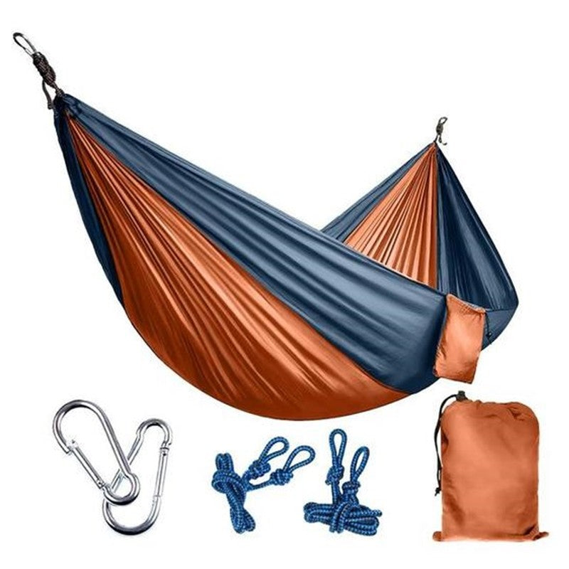 210T Parachute Nylon Camping Hammock – 270×140cm Lightweight Portable Hammock 30+ Colours