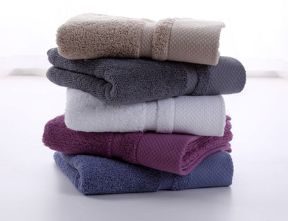 Long-Staple Cotton Face Towel 34x74cm | Soft & Absorbent