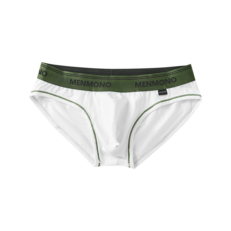 Men's Cotton Briefs – Low-Waist Two-Tone Underwear 9 Colour Combinations