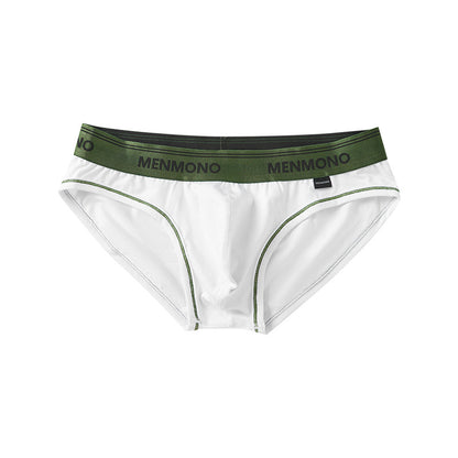 Men's Cotton Briefs – Low-Waist Two-Tone Underwear 9 Colour Combinations