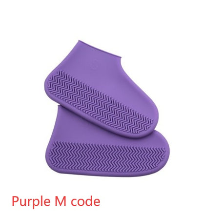 Silicone Waterproof Shoe Covers – Heeled Overshoes, Unisex