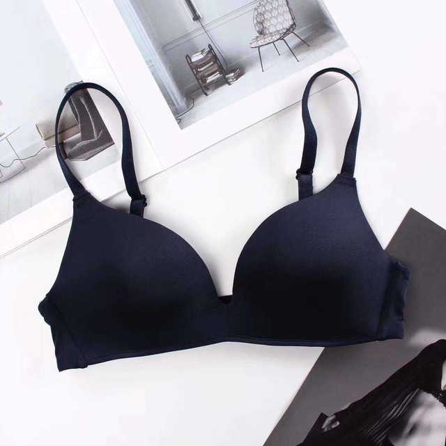 Women's Non-Wired Soft Cotton Bra - Seamless Everyday Comfort
