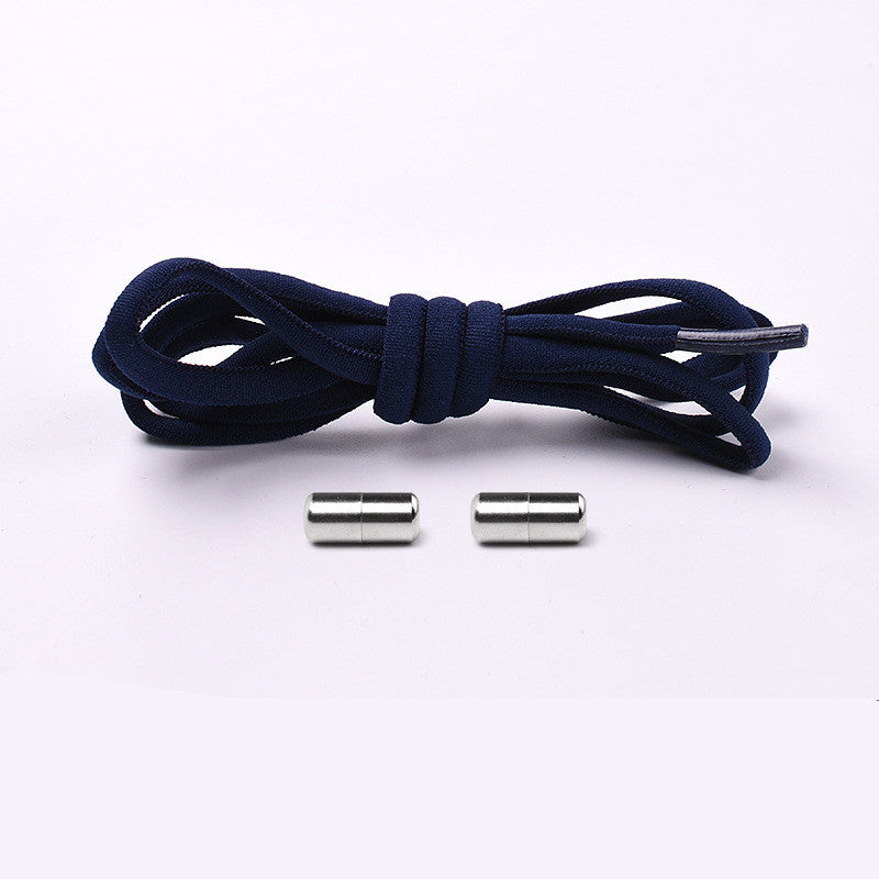 Elastic No-Tie Shoelaces – Half-Round Capsule Lock, 22 Colours