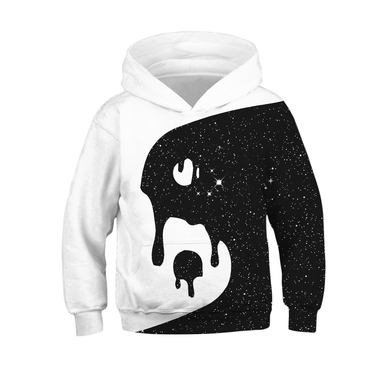 Children's Digital Print Hooded Sweatshirt | Kids Casual Hoodie XS-XL