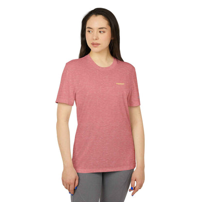 Adidas Sport T-Shirt – Minimal Logo Athletic Tee with UPF 50+