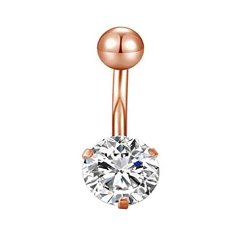 Stainless Steel Navel Stud – Belly Button Piercing Jewellery, 30 Styles