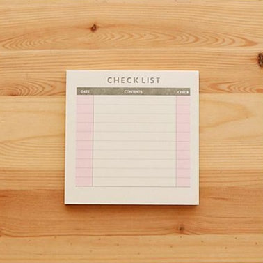 Mini Desk Planner Notepad | Weekly, Monthly & Work | 60 Sheets