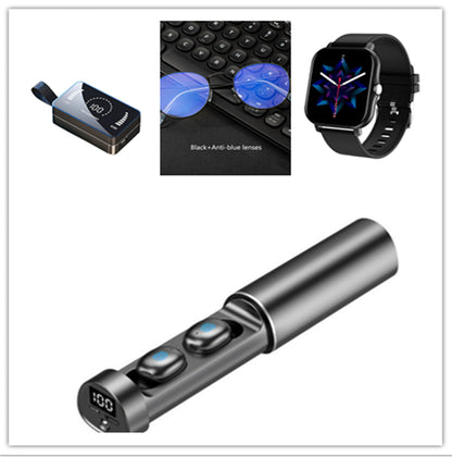 Bluetooth 5.0 Wireless Earbuds | 9D HIFI Sport & Gaming Earphones | Black