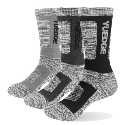 Men's Combed Cotton Mid-Tube Sports Socks – 4 Colours