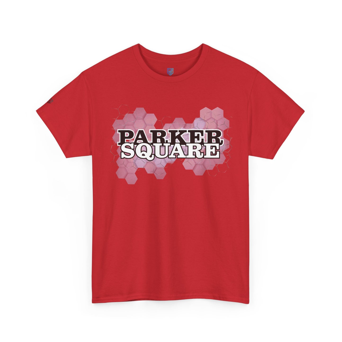 Parker Square T‑Shirt — Retro Campus Logo Tee