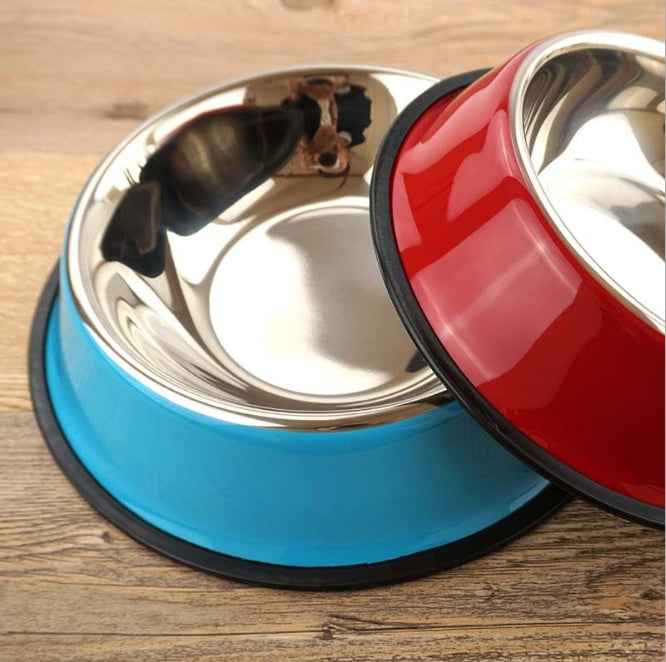 Stainless Steel Pet Bowl | Non-Slip | Food Grade | 6 Sizes