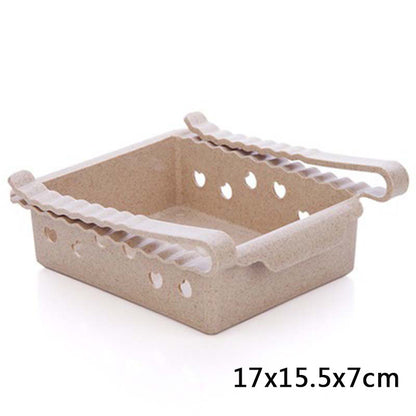 Hanging Fridge Drawer Storage Rack Organiser