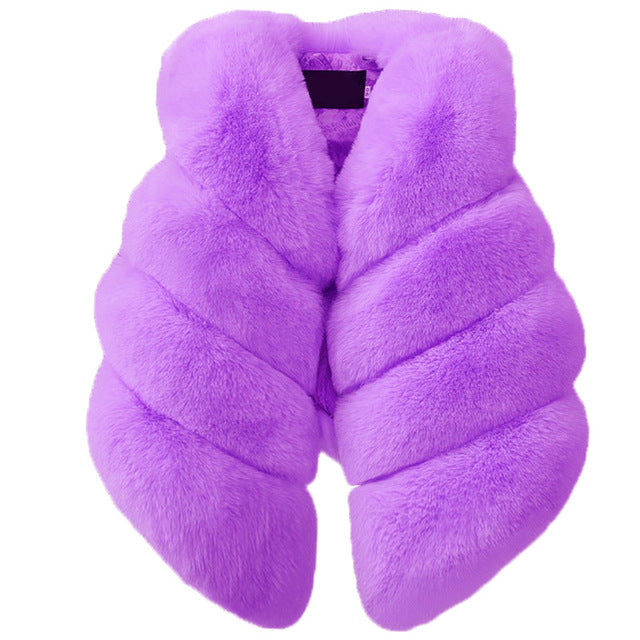 Girls Sleeveless Vest Coat | Polyester Gilet | 80-120cm
