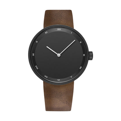 Men's Fashion Quartz Watch – 40mm, World Time, 30M Waterproof