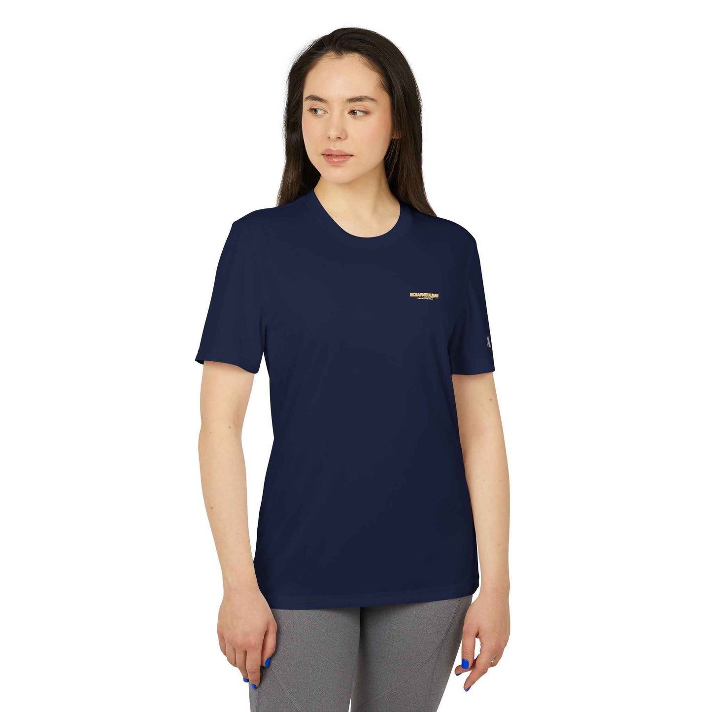 Adidas Sport T-Shirt – Minimal Logo Athletic Tee with UPF 50+