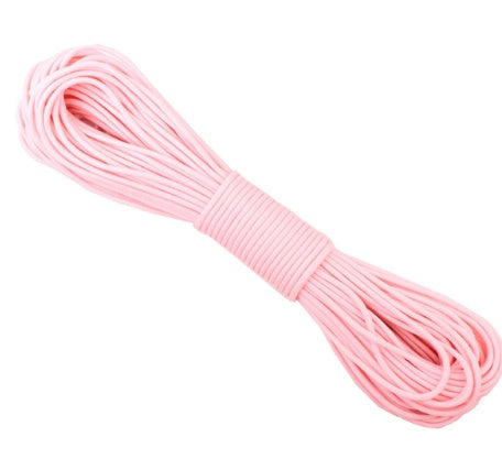 Glow-in-the-Dark 9-Strand Paracord – 550lb Survival Rope 1m & 6m Blue, Orange, Pink, Yellow, White & Green