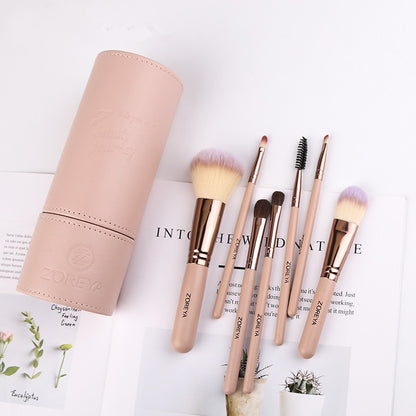 Retractable Travel Makeup Brush – Soft Fibre, Aluminium Handle