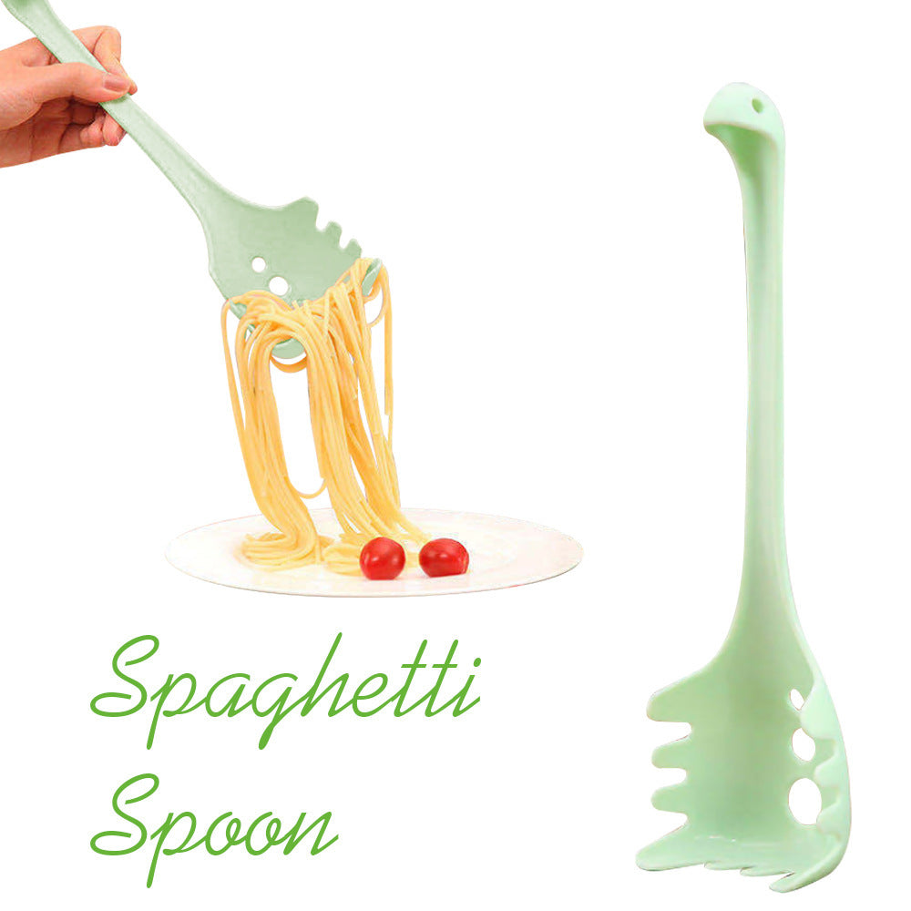 Plastic Kitchen Spatula & Noodle Spoon Set – Cooking Utensils