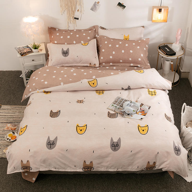 Reactive Print Twill Bedding Set | Single to Super King