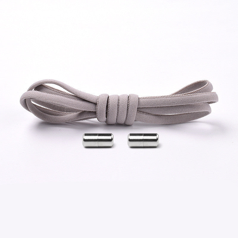 Elastic No-Tie Shoelaces – Half-Round Capsule Lock, 22 Colours