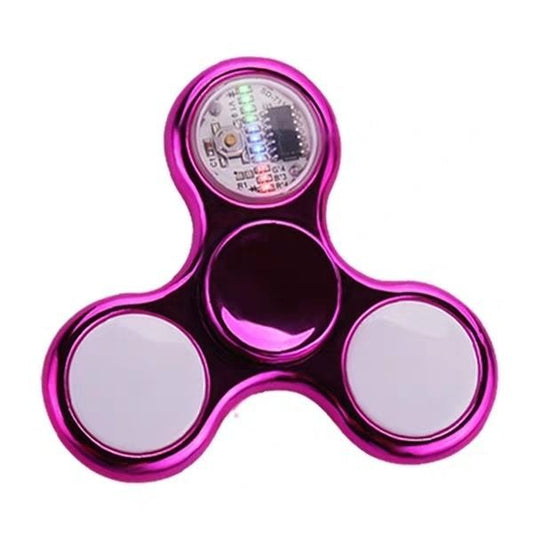 LED Flashing Fingertip Gyro Spinner | 18 Light Modes