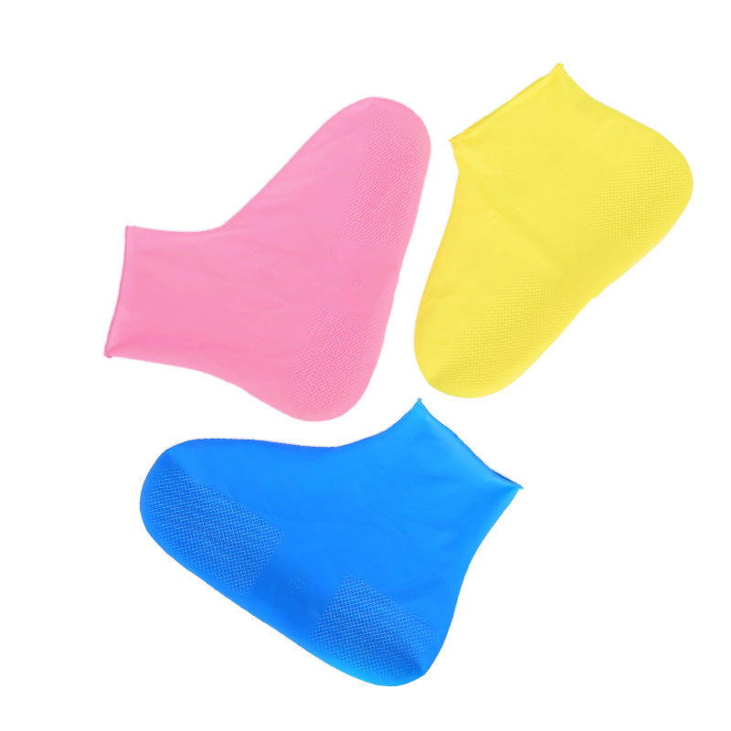 Silicone Waterproof Shoe Covers – Unisex Rain Boot Overshoes
