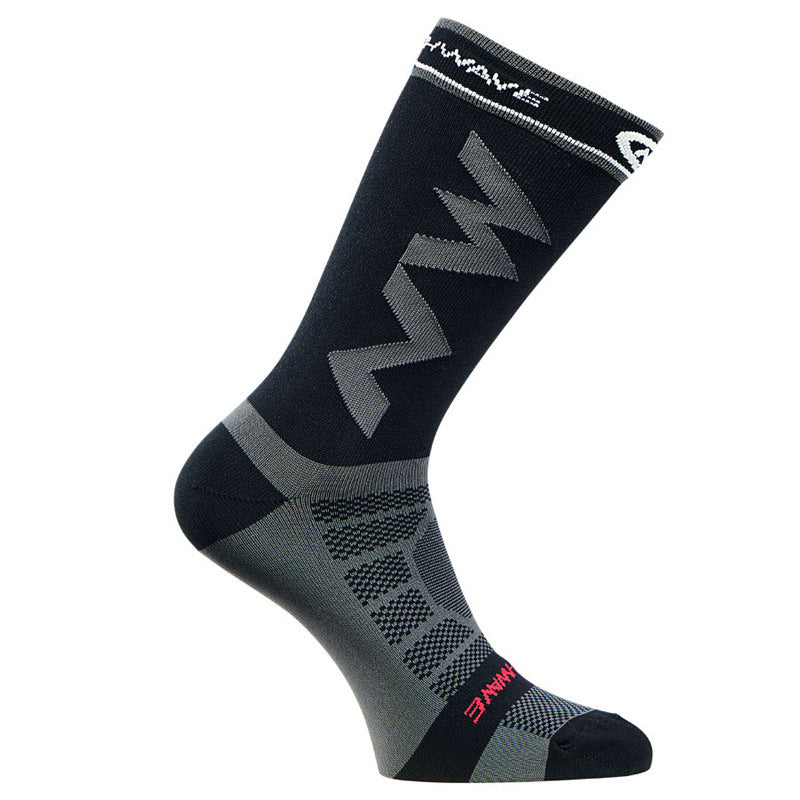 Nylon Knee-High Road Cycling Socks EU 39-45 – 5 Colours