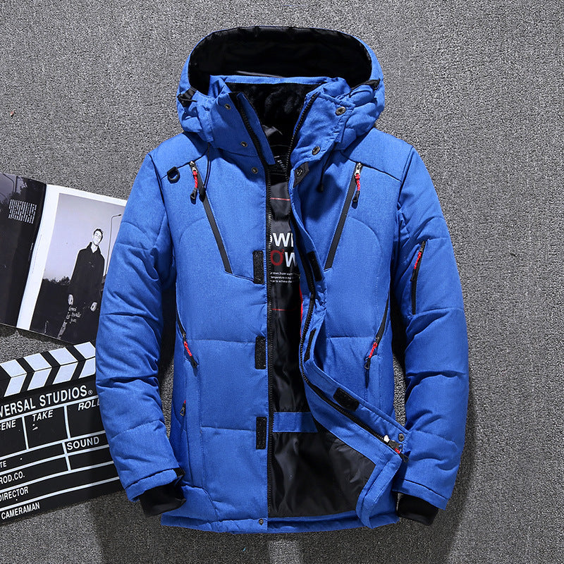 Men's Duck Down Padded Winter Jacket | Sizes M to 5XL | 5 Colours