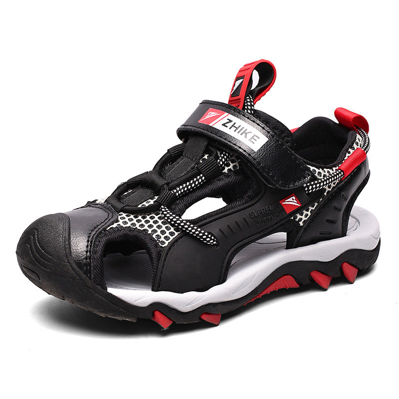 Children's Closed-Toe Velcro Beach Sandals – EU 31–37