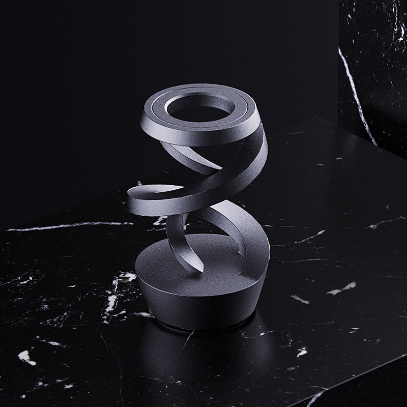 Anti-Gravity Suspended Gyro | Luxury Stainless Steel Desk Ornament | 6 Finishes
