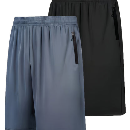 Men's Quick-Dry Sports Shorts 2-Pack