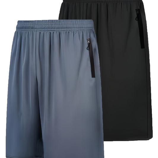 Men's Quick-Dry Sports Shorts 2-Pack