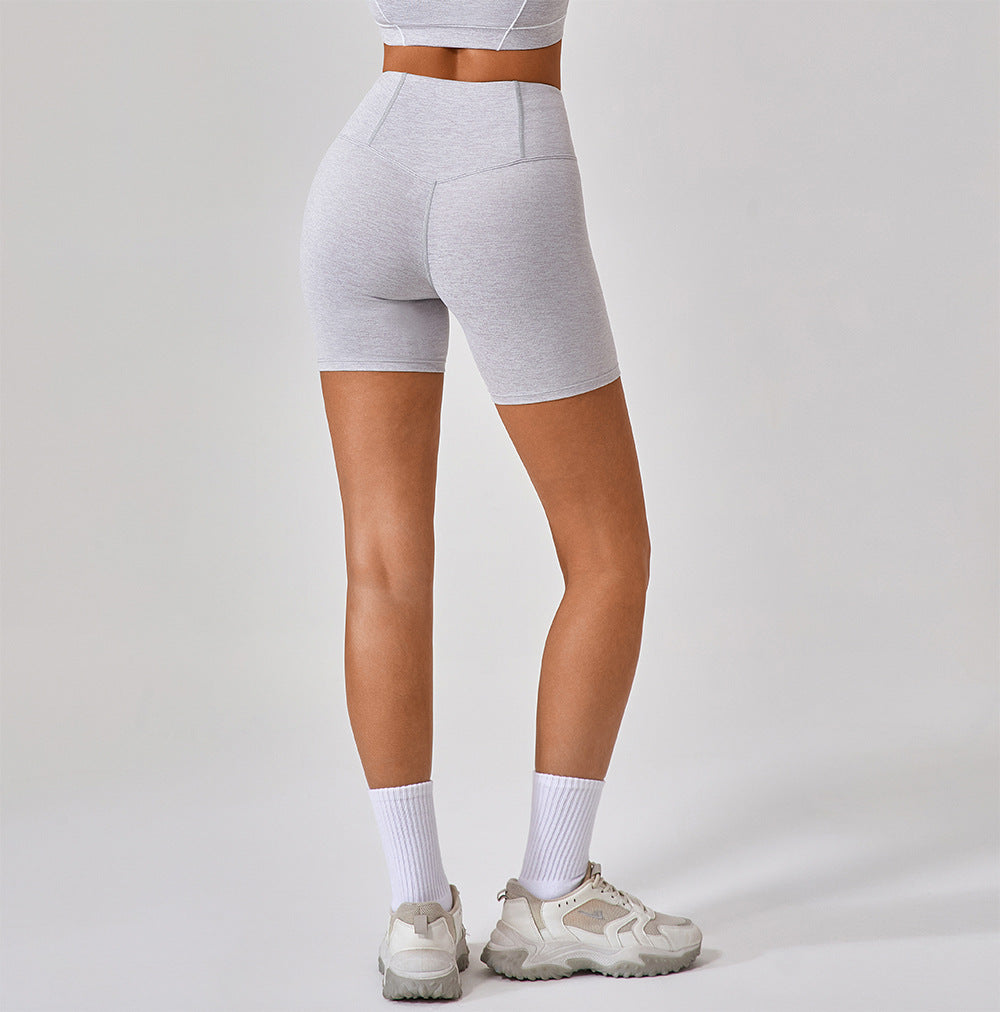 Women's High-Waist Gym Shorts | Peach Lift | 5 Colours