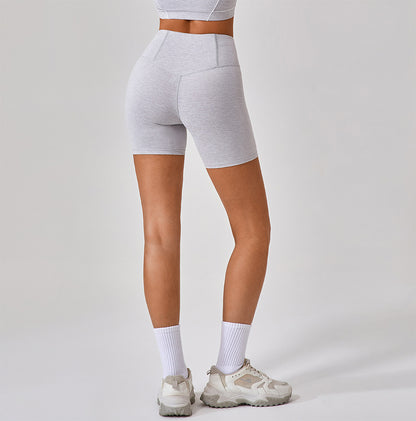 Women's High-Waist Gym Shorts | Peach Lift | 5 Colours