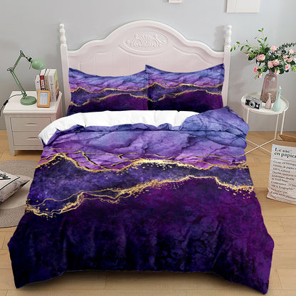 European Landscape Print Bedding Set | Multiple Sizes & Designs