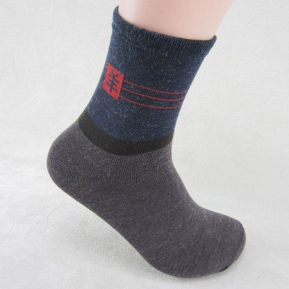 Men's Thermal Cashmere Mid-Tube Socks 5 or 10 Pack | EU 38-44