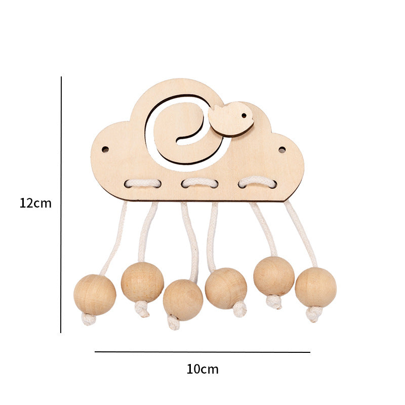 Montessori Wooden Busy Board Toy – Educational Activity Board, Ages 4–6