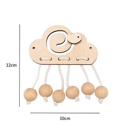 Montessori Wooden Busy Board Toy – Educational Activity Board, Ages 4–6
