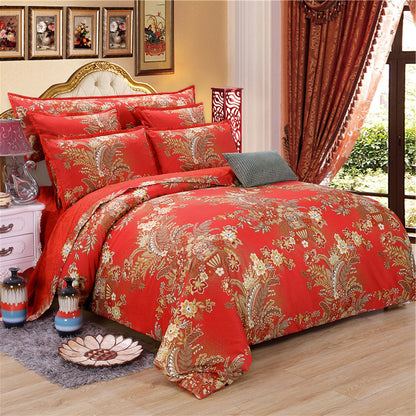 Long-Staple Cotton Bedding Set 4 Piece | 7 Colours, 3 Sizes