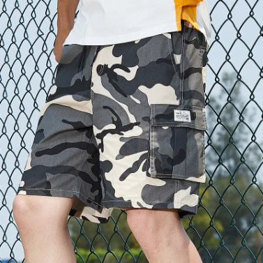 Men's Camouflage Cargo Trousers | Cotton Straight Leg with Belt M-5XL