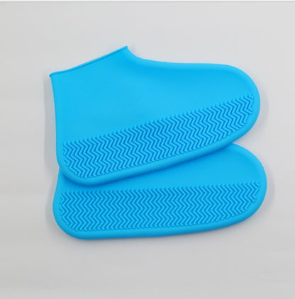 Silicone Waterproof Shoe Covers – Heeled Overshoes, Unisex
